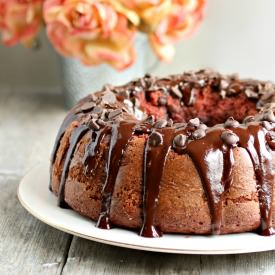 Red Velvet Chocolate Chip Bundt