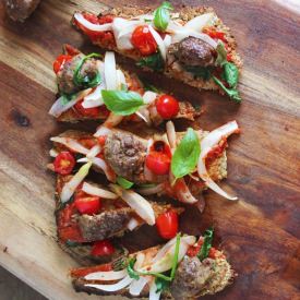 Eggplant Pizza Crust
