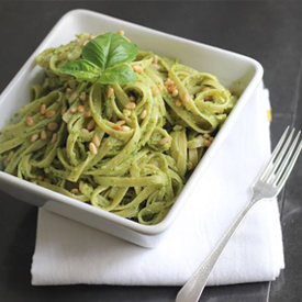 Avocado Pesto Linguine