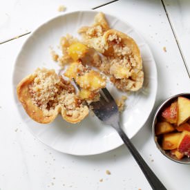 Ginger Peach Pie