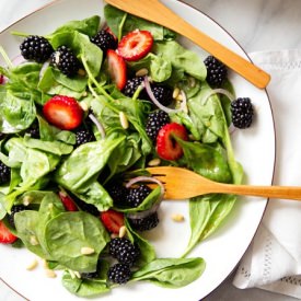 Spinach Blackberry Salad