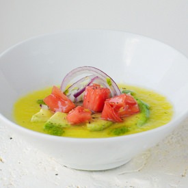 Yellow Tomato Gazpacho