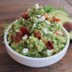 Bacon-Queso Guacamole