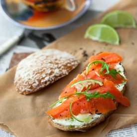 Tea Cured Salmon