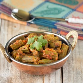 Achari Bhindi (Okra Fry)