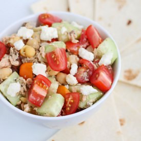 Greek Salmon Salad