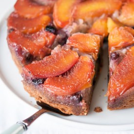 Nectarine-Blueberry USD Cake