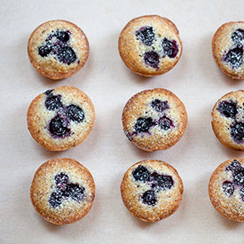 Blueberry Financiers