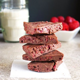 Coconut Raspberry Fudge