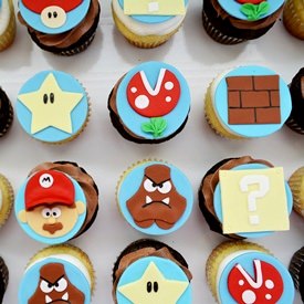 Mario Brothers Cupcakes