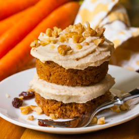 Single Serving Carrot Cake