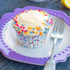 Lemon Sour Cream Cupcakes