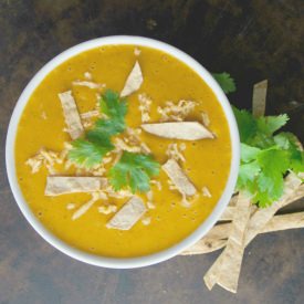 Creamy Cheesy Tortilla Soup