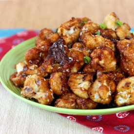 Sesame Glazed Cauliflower