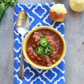 Pumpkin Turkey Chill (w/Veg option)