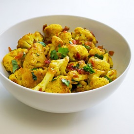 Spiced Honey Glazed Cauliflower