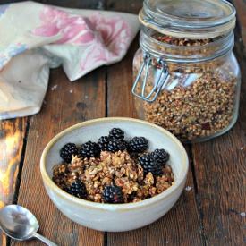 Sprouted Buckwheat Granola