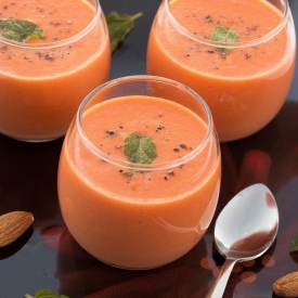 Carrot Almond Honey Milkshake