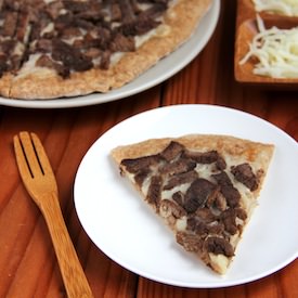 Philly Cheesesteak Flatbread