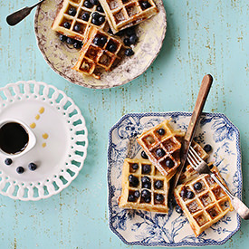 Overnight Yeast Waffles