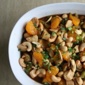 Orange Cashew Chicken