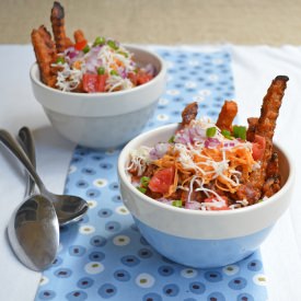 3-Bean, Barley and Smoky Chili Bowl