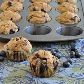 Blueberry Zucchini Muffins