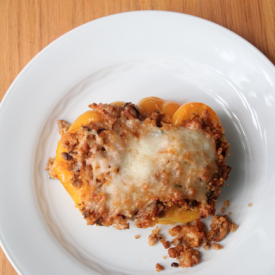 Turkey & Quinoa Stuffed Peppers
