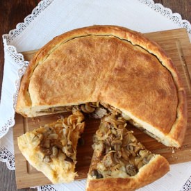Pork and Mushroom Onion Pie