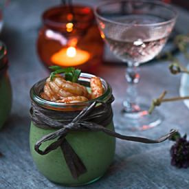 Avocado and Cucumber Gazpacho