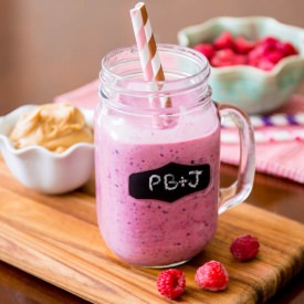 Peanut Butter & Jelly Smoothie
