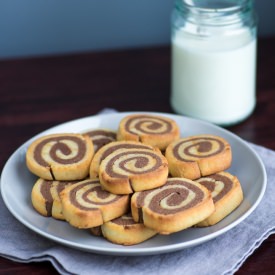 Double Chocolate Pinwheels