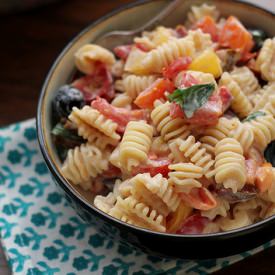 Heirloom Tomato Pasta Salad