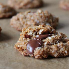 Crispy Coconut Butter Cookies