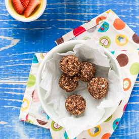 Chocolate Cherry Oat Bites