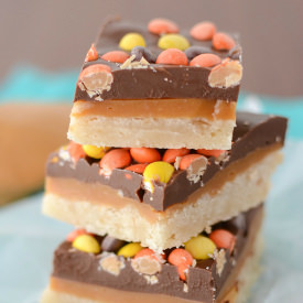 Peanut Butter Caramel Shortbread