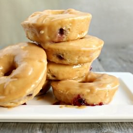 Peanut Butter and Jelly Doughnuts