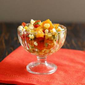 Tomato and Corn Summer Salad