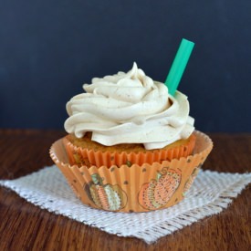 Pumpkin Spice Latte Cupcakes