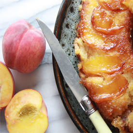 Peach Upside Down Cake