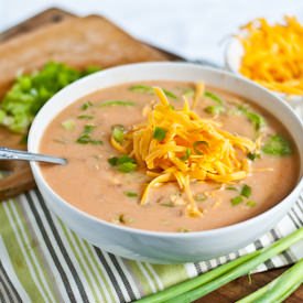 Slow Cooker Buffalo Chicken Soup
