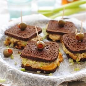 Pumpernickel Tuna Melts