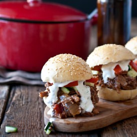 Mediterranean Beer Braised Pork