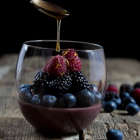 Black Rice Pudding & Coconut Milk