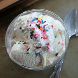 Cake Batter Ice Cream