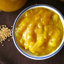 Mustard Bean Pickles