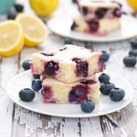 Blueberry Lemon Brownies