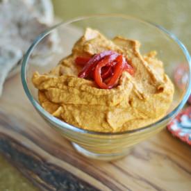 Roasted Red Pepper Hummus