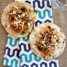 Summer Squash & Corn Tacos