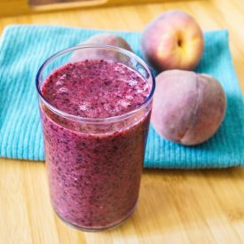 Peach Blueberry Smoothie